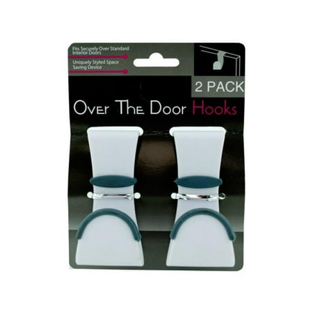 2 pack over the door hooks - Case of 96