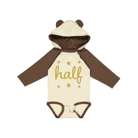 Inktastic Half Birthday 1/2 Photo Outfit Gift Baby Boy or Baby Girl Long Sleeve Bodysuit
Inktastic Half Birthday 1/2 Photo Outfit Gift Baby Boy or Baby Girl Long Sleeve Bodysuit