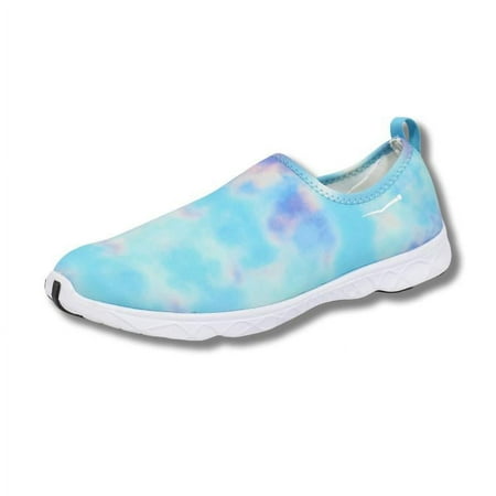 Wave Runner Womens Aqua Slip-on Black Quick Drying Performance and Travel Aqua Sneakers