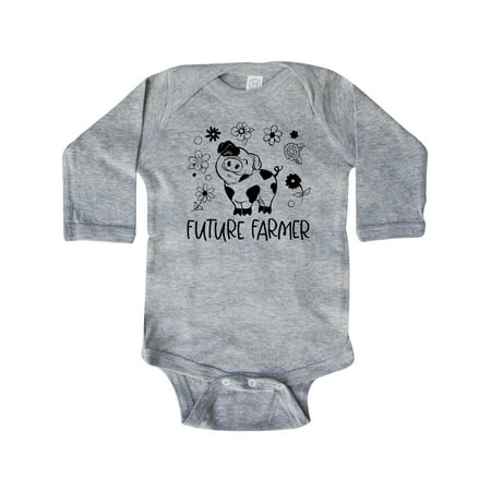 Inktastic Future Farmer Cute Pig and Flowers Gift Baby Boy or Baby Girl Long Sleeve Bodysuit
Inktastic Future Farmer Cute Pig and Flowers Gift Baby Boy or Baby Girl Long Sleeve Bodysuit