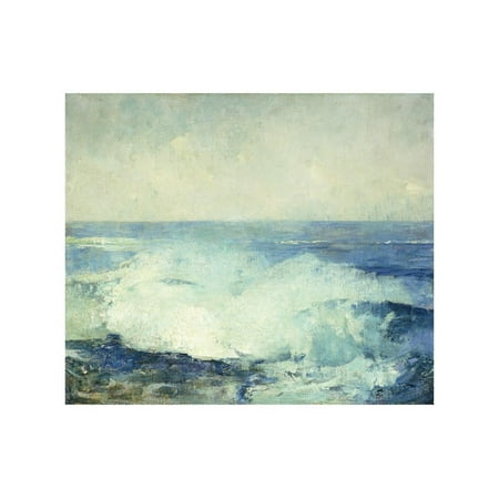 Crashing Waves Print Wall Art By Emil Carlsen