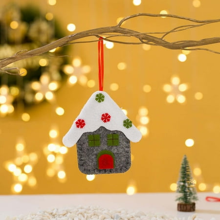 Floleo Clearance New Christmas Ball Pendant Cloth Applique Christmas Snowman Small Pendant Clearance