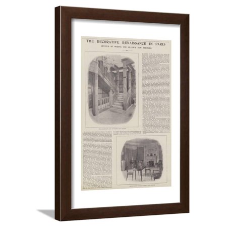 Advertisement, Waring and Gillow's Premises Framed Print Wall Art