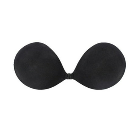 MIARHB Women Gathered Round Cup Silicone Underwear Gathered Nature Bra Black C
MIARHB Women Gathered Round Cup Silicone Underwear Gathered Nature Bra Black C