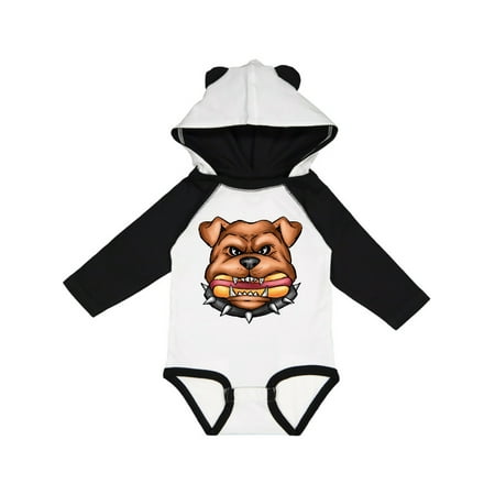 Inktastic Bull Dog Holding Hot Dog Illustration Gift Baby Boy or Baby Girl Long Sleeve Bodysuit
Inktastic Bull Dog Holding Hot Dog Illustration Gift Baby Boy or Baby Girl Long Sleeve Bodysuit