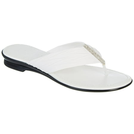 Italain Shoemaker Womens Valor Sandals 10 White