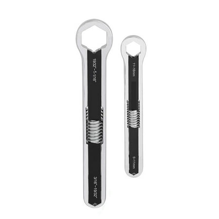 2 Piece Universal Wrench Set SAE & Metric 8-Inch&10-Inch Double-Head Multifunctional Torx Wrench Auto Repair Tool Set
2 Piece Universal Wrench Set SAE & Metric 8-Inch&10-Inch Double-Head Multifunctional Torx Wrench Auto Repair Tool Set