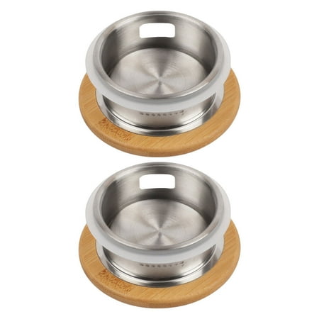 NUOLUX 2Pcs Water Pitcher Lid Bamboo Made Water Bottle Lid Dustproof Pitcher Lid Water Pot Cover
NUOLUX 2Pcs Water Pitcher Lid Bamboo Made Water Bottle Lid Dustproof Pitcher Lid Water Pot Cover