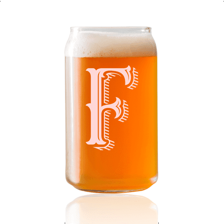 Monogram F |16oz Beer Can Glass | Laser etched dishwasher safe Made in the USA.
Monogram F |16oz Beer Can Glass | Laser etched dishwasher safe Made in the USA.
