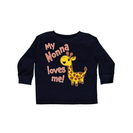 Inktastic My Nonna Loves me- cute giraffe Gift Toddler Boy or Toddler Girl Long Sleeve T-Shirt
Inktastic My Nonna Loves me- cute giraffe Gift Toddler Boy or Toddler Girl Long Sleeve T-Shirt