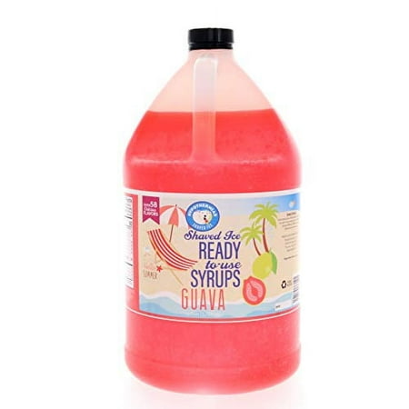 To Use Shaved Ice Or Snow Cone Syrup Gallon (128 Fl.Oz)