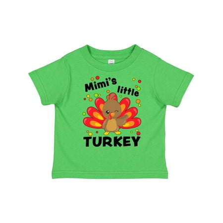 Inktastic Mimi s Little Turkey Gift Toddler Boy or Toddler Girl T-Shirt