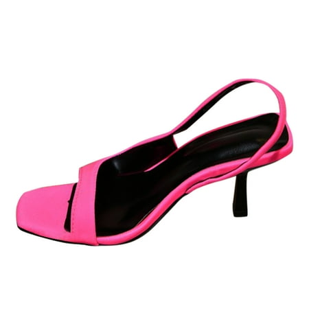 Womens Sandals Summer Simple Hollow Open Toe High Heeled Sandals Temperament Square Head Roman Sandals Orthopedic Sandals for Women Summer Sandals for Women 2024(Color:Pink Size:US 7.5)
Womens Sandals Summer Simple Hollow Open Toe High Heeled Sandals Temperament Square Head Roman Sandals Orthopedic Sandals for Women Summer Sandals for Women 2024(Color:Pink Size:US 7.5)