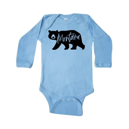 Inktastic Montana Black Bear Silhouette Gift Baby Boy or Baby Girl Long Sleeve Bodysuit
Inktastic Montana Black Bear Silhouette Gift Baby Boy or Baby Girl Long Sleeve Bodysuit