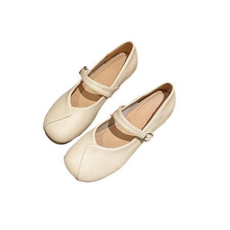 SIMANLAN Women Dress Shoe Block Heel Mary Jane Closed Toe Casual Shoes Womens Soft Pumps Girls Ankle Strap Beige 7
SIMANLAN Women Dress Shoe Block Heel Mary Jane Closed Toe Casual Shoes Womens Soft Pumps Girls Ankle Strap Beige 7