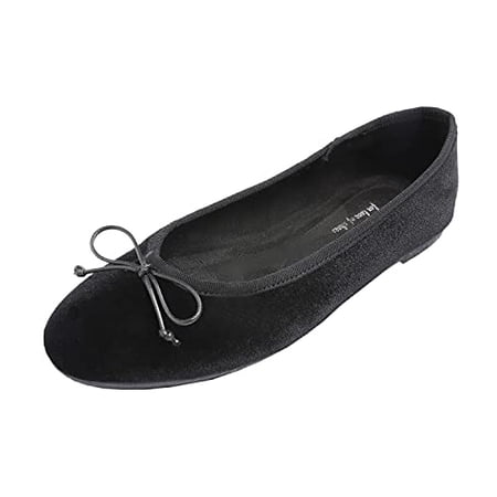 Feversole Women s Fashion Round Toe Bow Tie Dress Slip On Soft Ballet Flat Black Velvet Size 7 M US
Feversole Women s Fashion Round Toe Bow Tie Dress Slip On Soft Ballet Flat Black Velvet Size 7 M US