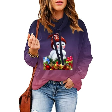 jsaierl Christmas Sweatshirts for Women Cowl Neck Long Sleeve Shirts Christmas Snowman Graphic Tops Fall Blouse Tee Pullover Christmas Gifts for Teen Girls
jsaierl Christmas Sweatshirts for Women Cowl Neck Long Sleeve Shirts Christmas Snowman Graphic Tops Fall Blouse Tee Pullover Christmas Gifts for Teen Girls