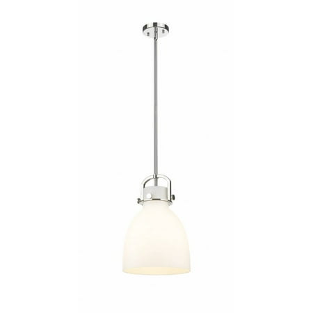 Innovations Lighting - Newton Bell - 1 Light Stem Hung Pendant In Industrial