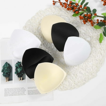 Bessbest New Intimates Bra Of Insert Pads Pairs 3 Removable Shade Heart Underwear Bikini Pads Bra