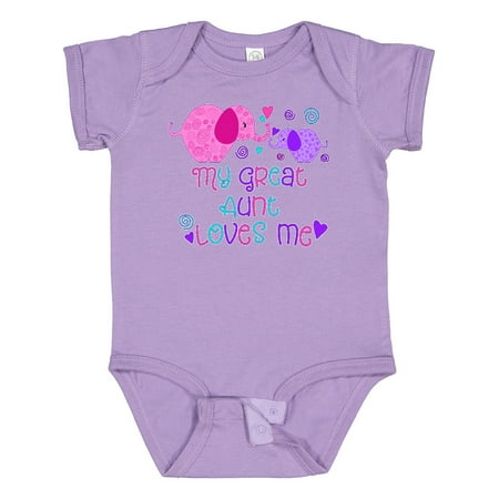 Inktastic My Great Aunt Loves Me- Cute Elephants Gift Baby Boy or Baby Girl Bodysuit
Inktastic My Great Aunt Loves Me- Cute Elephants Gift Baby Boy or Baby Girl Bodysuit