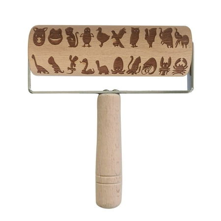 Home Decor Kitchen Wood Rolling Pin Engraved Carved Embossed Christmas 3D Rolling Pin Tool
Home Decor Kitchen Wood Rolling Pin Engraved Carved Embossed Christmas 3D Rolling Pin Tool