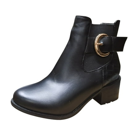 Fsqjgq Biker Boots Women Belt Boots Buckle Solid Heel Shoes Min Low Fashion Ankle Boots Color Women s Women s Boots Rain Boots for Women Size 6 Black 39
Fsqjgq Biker Boots Women Belt Boots Buckle Solid Heel Shoes Min Low Fashion Ankle Boots Color Women s Women s Boots Rain Boots for Women Size 6 Black 39