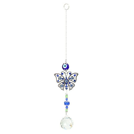 EDFRWWS Butterfly Eye Crystal Hanging Light Catcher Pendant Garden Window Decor (C)
EDFRWWS Butterfly Eye Crystal Hanging Light Catcher Pendant Garden Window Decor (C)