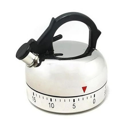 Plastic Kettle Shape 60 Minutes Kitchen Timer Mechanical Timer Reminder Cooking Reminders Tools
Plastic Kettle Shape 60 Minutes Kitchen Timer Mechanical Timer Reminder Cooking Reminders Tools