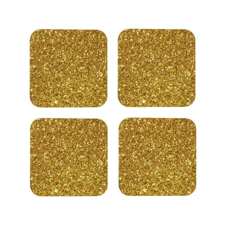 Tideii Gold Glitter for Leather Coasters 4 Pieces Anti-fouling and Anti-scalding Decorative Coasters Suitable for Restaurants Kitchens Coffee Shops-Square
Tideii Gold Glitter for Leather Coasters 4 Pieces Anti-fouling and Anti-scalding Decorative Coasters Suitable for Restaurants Kitchens Coffee Shops-Square