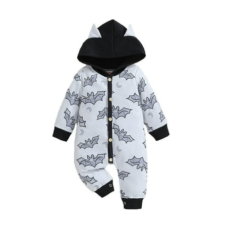 EnJoCho Baby Fall Halloween Pumpkin Long Sleeve Hooded Bodysuit Crawl Suit Halloween Party Clothing Winter Fall Role Play Cute Funny Outfits for Baby Boy Girl 
EnJoCho Baby Fall Halloween Pumpkin Long Sleeve Hooded Bodysuit Crawl Suit Halloween Party Clothing Winter Fall Role Play Cute Funny Outfits for Baby Boy Girl