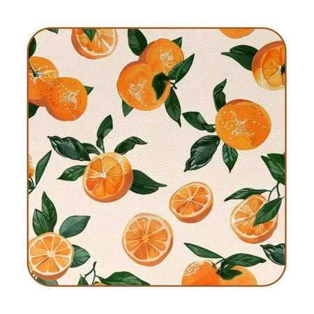 josid Food Pattern Square Leather Coaster Set of 6 – 4x4 Inch Drink Coasters Non-Slip and Easy to Clean Double-Sided Anti-Slip Coasters Durable Microfiber Leather Tea Cup Coasters
josid Food Pattern Square Leather Coaster Set of 6 – 4x4 Inch Drink Coasters Non-Slip and Easy to Clean Double-Sided Anti-Slip Coasters Durable Microfiber Leather Tea Cup Coasters
