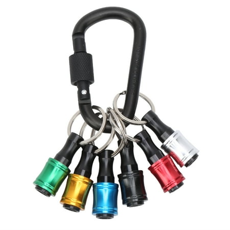 Keychain Holder Aperture Approx 7mm / 0.3in Aluminum Alloy Drill Bit Holder For Bits For Drill Bits For Home For Screwdrivers
Keychain Holder Aperture Approx 7mm / 0.3in Aluminum Alloy Drill Bit Holder For Bits For Drill Bits For Home For Screwdrivers