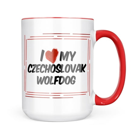 Neonblond I Love my Czechoslovak WolfDog from Czechoslovakia Mug gift for Coffee Tea lovers
Neonblond I Love my Czechoslovak WolfDog from Czechoslovakia Mug gift for Coffee Tea lovers