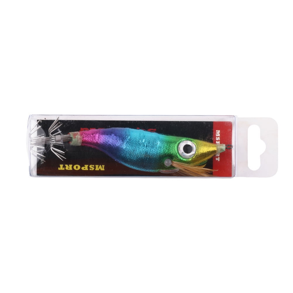 Kotyreds G Luminous Squid Jigs Artificial Wood Shrimps Cuttlefish For