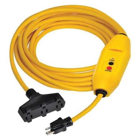 Line Cord GFCI 50ft 15A Yel 125V