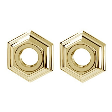 Alno A7724 Contemporary Hexagon Grab Bar Bracket Anchors From The Nicole Collection -
Alno A7724 Contemporary Hexagon Grab Bar Bracket Anchors From The Nicole Collection -