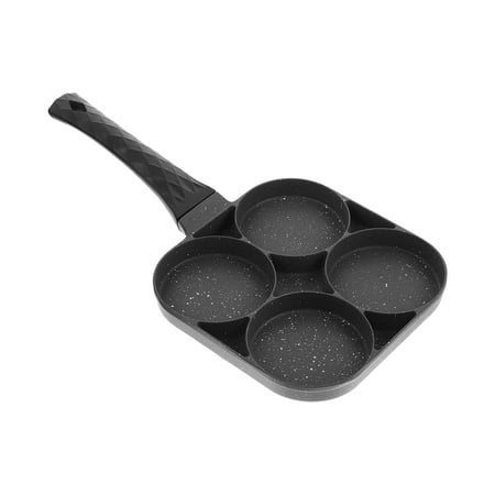 Homemaxs Cast Aluminum Egg Frying Pan 4-hole Egg Burger Fried Pan Kitchen Gadget (Black)
Homemaxs Cast Aluminum Egg Frying Pan 4-hole Egg Burger Fried Pan Kitchen Gadget (Black)