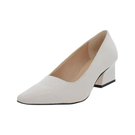 Franco Sarto Womens Samira Leather Slip On Dress Heels