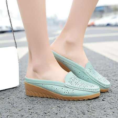 uikmnh Women Shoes Ladies Shoes Casual Flats Shoes Leather Surface Hollow Breathable Heelless Casual Shoes Blue 7.5
uikmnh Women Shoes Ladies Shoes Casual Flats Shoes Leather Surface Hollow Breathable Heelless Casual Shoes Blue 7.5
