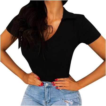 HTNBO Great Steals for Her Corset Knitted Tops for Women Summer 2022 Trendy Short Sleeve Dressy Casual Solid Color Tees
HTNBO Great Steals for Her Corset Knitted Tops for Women Summer 2022 Trendy Short Sleeve Dressy Casual Solid Color Tees