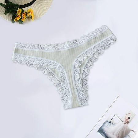 Gubotare Women Underpants Briefs Color Lace Bowknot Thong Ladies Panties Solid Low-waist Briefs Women s Panties Light Blue L
Gubotare Women Underpants Briefs Color Lace Bowknot Thong Ladies Panties Solid Low-waist Briefs Women s Panties Light Blue L