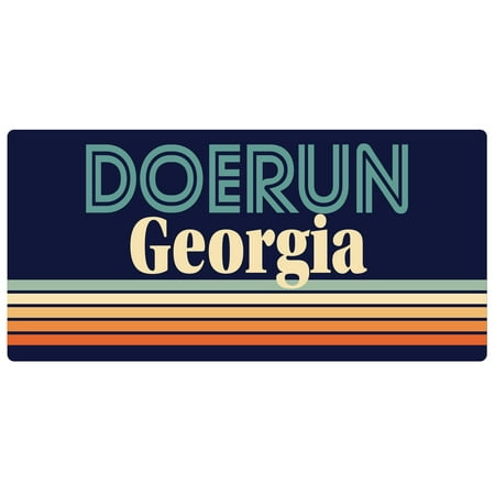 Doerun Georgia 5 x 2.5-Inch Fridge Magnet Retro Design