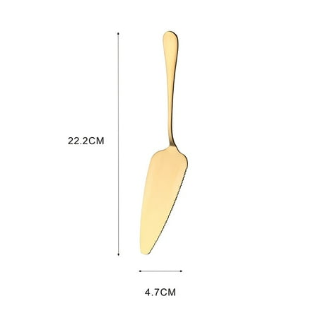 Colorful Stainless Steel Serrated Edge Ca Server Blade Cutter Pie Pizza Shovel Ca Spatula Baking Tool 1piece
Colorful Stainless Steel Serrated Edge Ca Server Blade Cutter Pie Pizza Shovel Ca Spatula Baking Tool 1piece