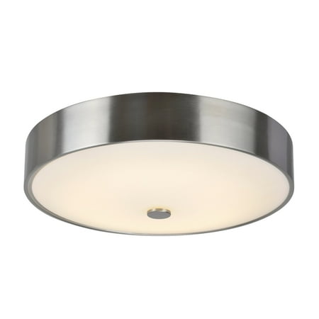 Aspen Creative 63004L-1 LED Large Flush Mount Ceiling Light Fixture Contemporary Design in Satin Nickel Finish Frosted Glass Diffuser 14 Diameter
Aspen Creative 63004L-1 LED Large Flush Mount Ceiling Light Fixture Contemporary Design in Satin Nickel Finish Frosted Glass Diffuser 14 Diameter