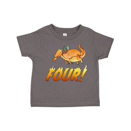 Inktastic 4 Fourth Birthday Orange Dragon Breathing Fire Gift Toddler Boy or Toddler Girl T-Shirt
Inktastic 4 Fourth Birthday Orange Dragon Breathing Fire Gift Toddler Boy or Toddler Girl T-Shirt