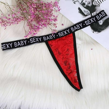 Women Thongs G-string Lingerie Underwear Panties Briefs For Ladies T-back