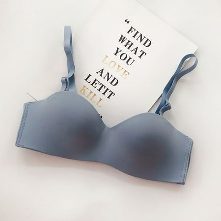 Clearance Promotion Women s Glossy Bras Sleep Bras Thin Soft Comfy Daily Bras Seamless Leisure Bras for Women blue 75
Clearance Promotion Women s Glossy Bras Sleep Bras Thin Soft Comfy Daily Bras Seamless Leisure Bras for Women blue 75