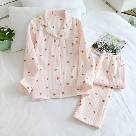 CoCopeaunt Ladies Sleep Wear 2 Pieces Home Suit Womens pajamas Set Autumn Winter New 100% Cotton Pijama Top+Pant Pyjamas Couple pajamas
CoCopeaunt Ladies Sleep Wear 2 Pieces Home Suit Womens pajamas Set Autumn Winter New 100% Cotton Pijama Top+Pant Pyjamas Couple pajamas