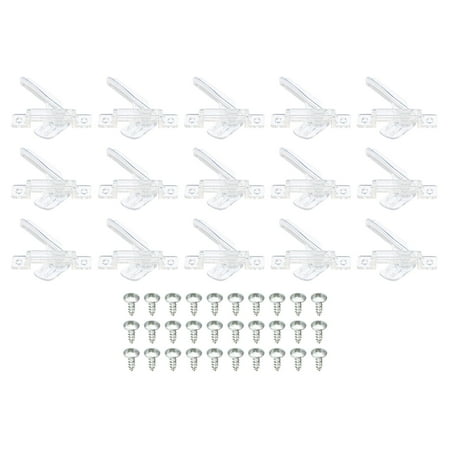 Uxcell 55x33x9mm Ceiling Light Lampshade Buckle Fixing Clips Light Fixture Accessories Clear 15 Pair
Uxcell 55x33x9mm Ceiling Light Lampshade Buckle Fixing Clips Light Fixture Accessories Clear 15 Pair