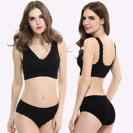 S-4XL Women s Sports Bra Set Cross Side Buckle Underwear Set ladies Shock-proof And Anti-sagging Gather-back Shaped Vest-style Bra Without Steel Ring
S-4XL Women s Sports Bra Set Cross Side Buckle Underwear Set ladies Shock-proof And Anti-sagging Gather-back Shaped Vest-style Bra Without Steel Ring